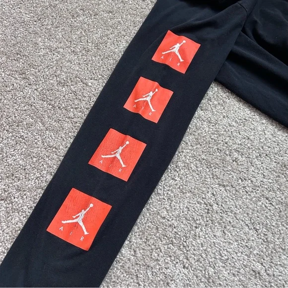 Jordan Gatorade Be Like Mike Long Sleeve T-Shirt Black Sz XL  Jumpman Retro Nike - Picture 5 of 8